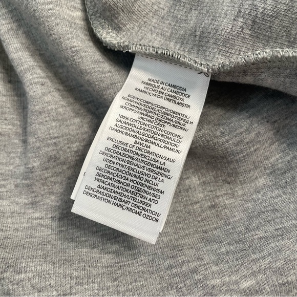 Polo Ralph Lauren Gray Quarter Zip Men Sweatshirt Cotton Sweater Large New Pony - Picture 13 of 16